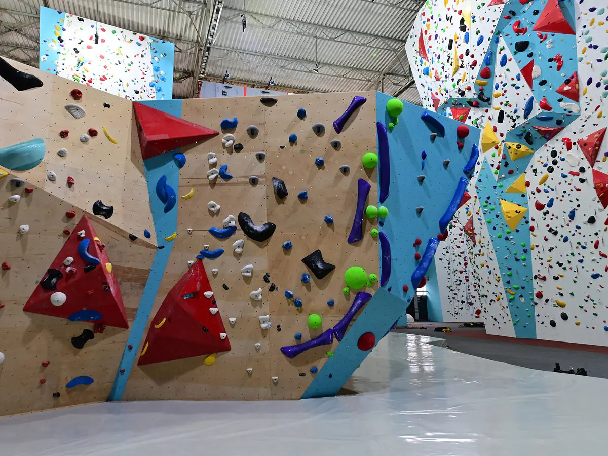 Strefa boulderowa Wibrem Arena